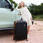 Travellty Collins 3-Piece Expandable Polycarbonate Luggage Set