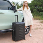 Travellty 3-Piece Expandable Polycarbonate Luggage Set