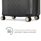Travellty 3-Piece Expandable Polycarbonate Luggage Set