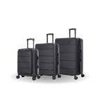 InUSA Elysian 3-Piece Hardside Spinner Luggage Set