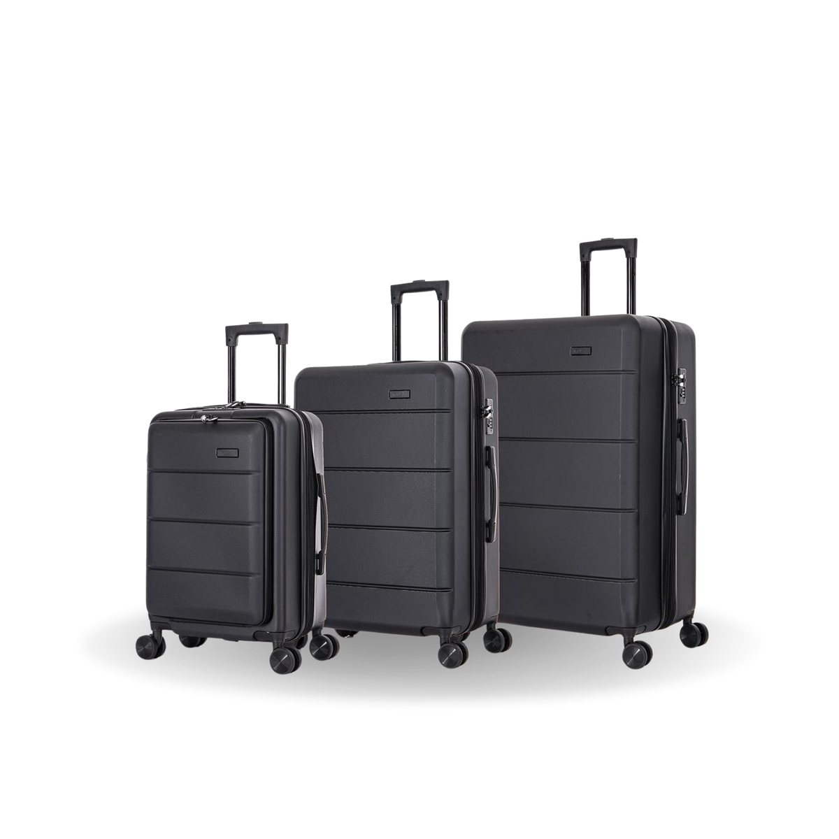 InUSA Elysian 3-Piece Hardside Spinner Luggage Set