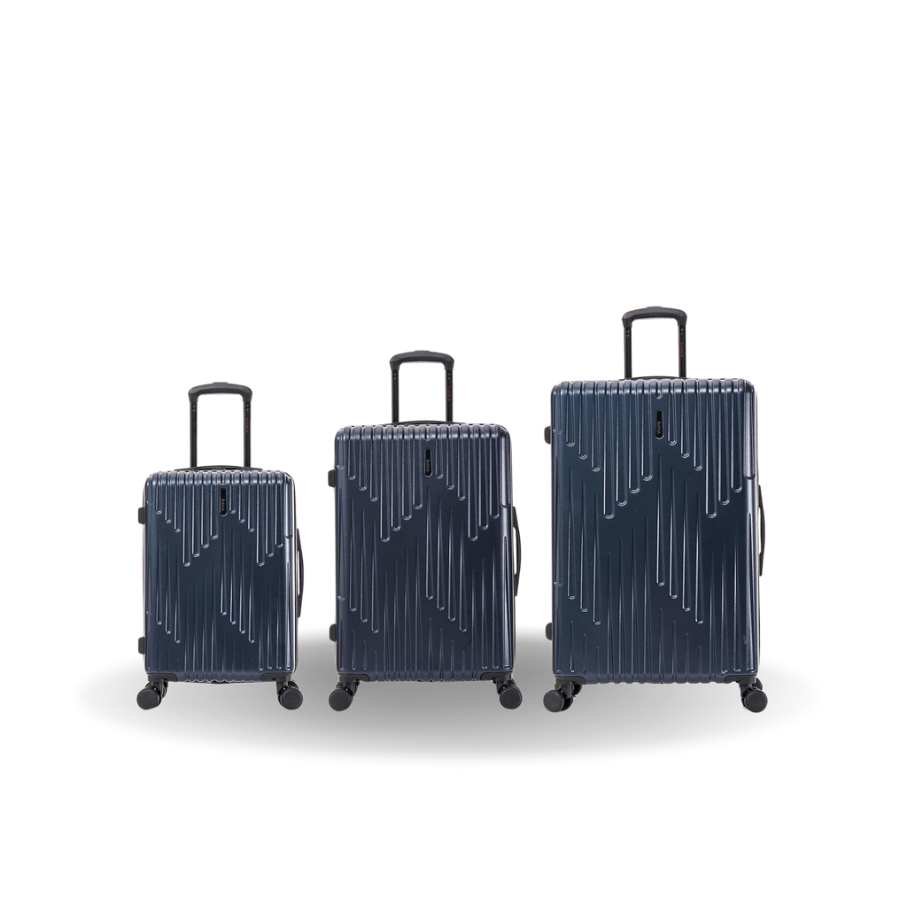 InUSA Drip 3-Piece Hardside Spinner Luggage Set