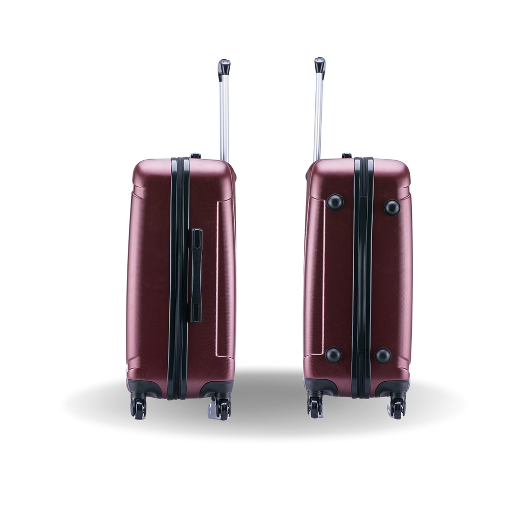 InUSA Pilot 2-Piece Hardside Spinner Luggage Set