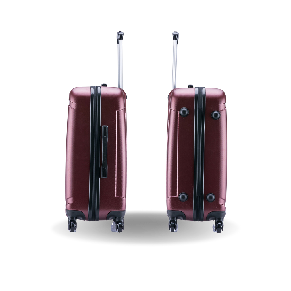 InUSA Pilot 3-Piece Hardside Spinner Luggage Set