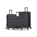 InUSA Elysian 3-Piece Hardside Spinner Luggage Set