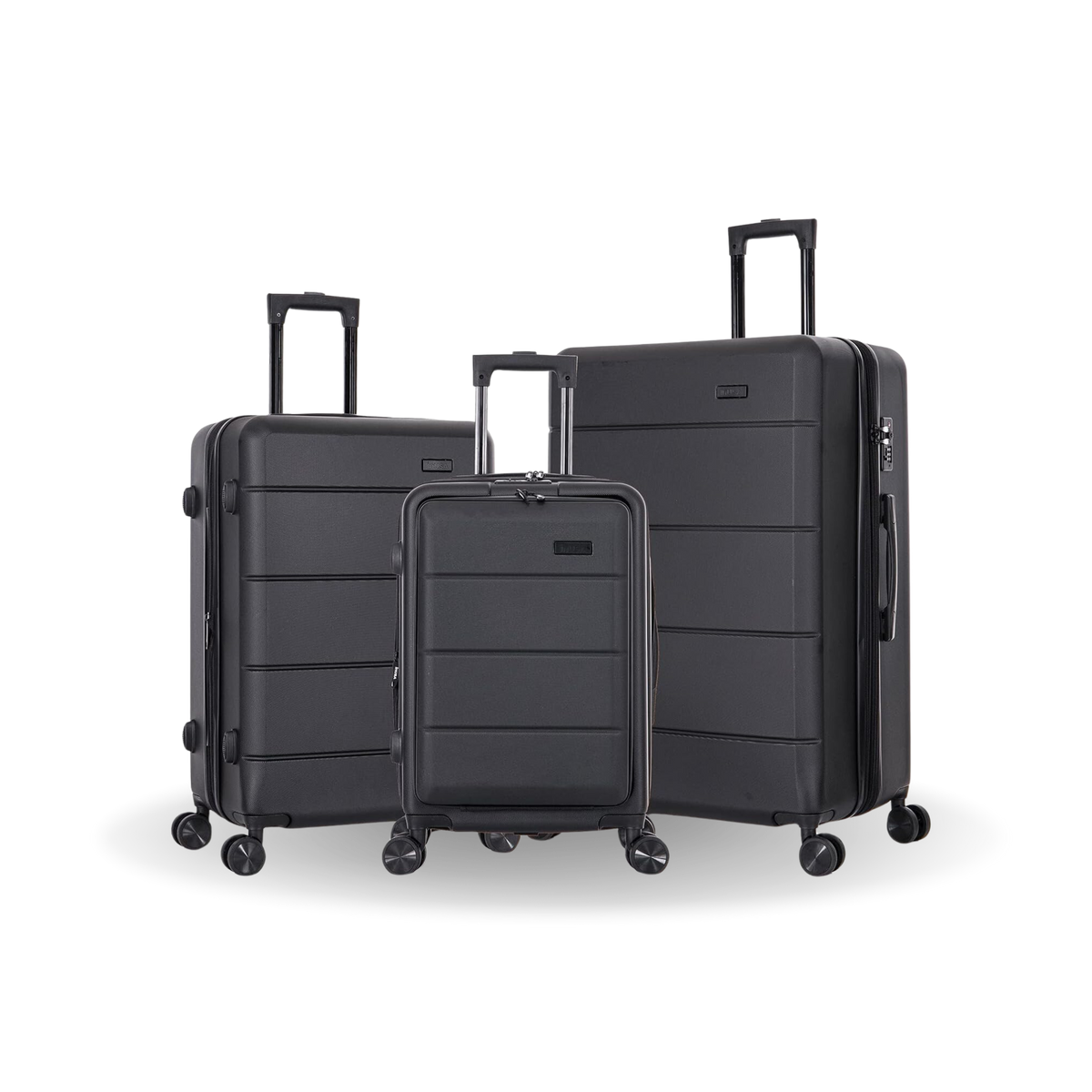 InUSA Elysian 3-Piece Hardside Spinner Luggage Set