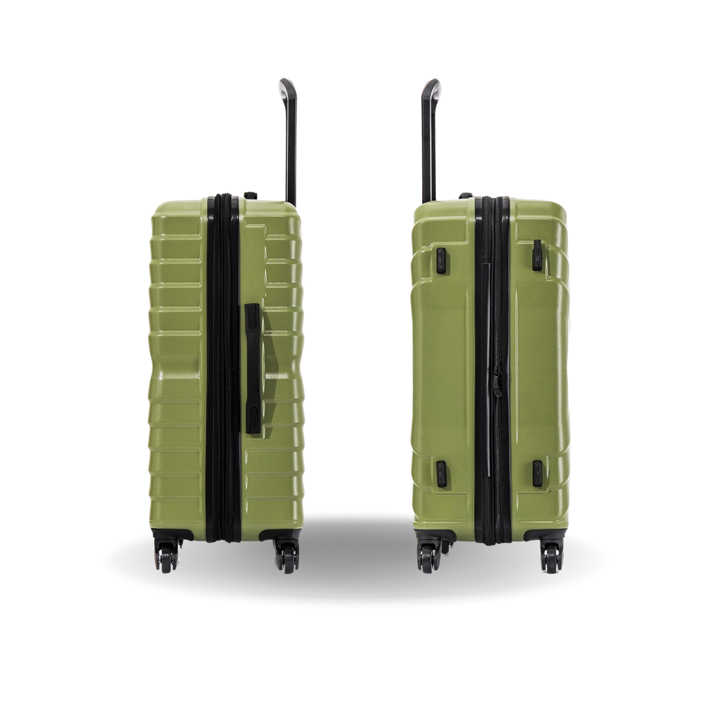 InUSA Aurum 3-Piece Hardside Spinner Luggage Set
