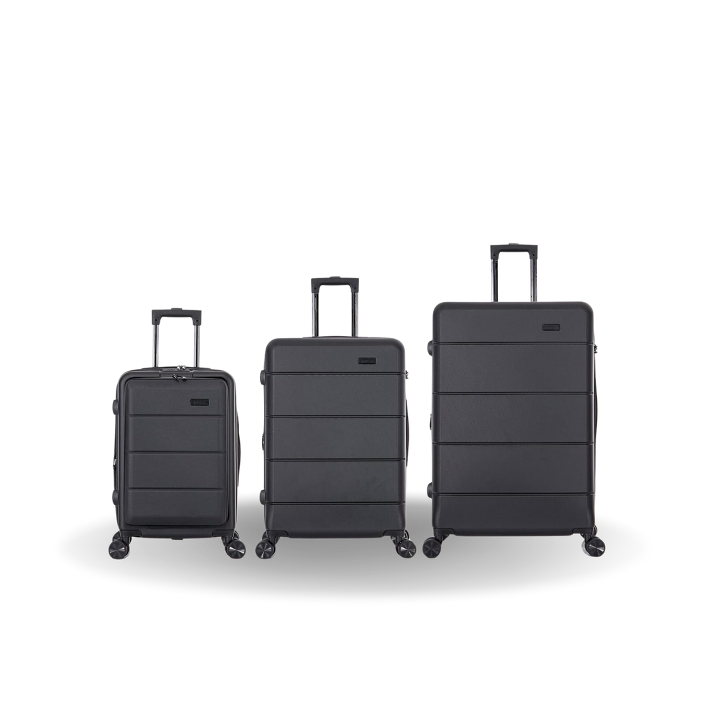 InUSA Elysian 3-Piece Hardside Spinner Luggage Set