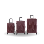 InUSA Drip 3-Piece Hardside Spinner Luggage Set