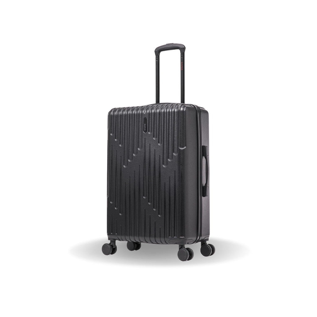 InUSA Drip 24" Hardside Spinner Checked Luggage