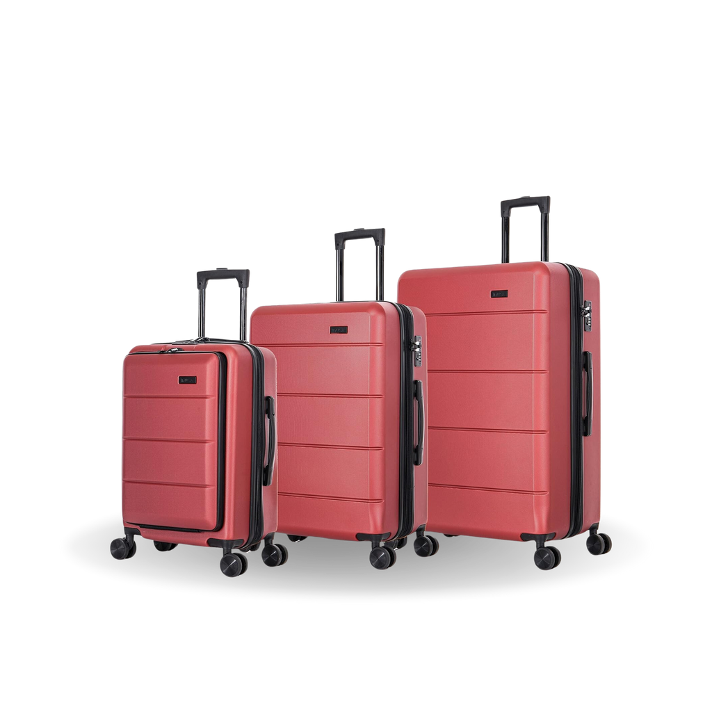 InUSA Elysian 3-Piece Hardside Spinner Luggage Set