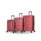 InUSA Elysian 3-Piece Hardside Spinner Luggage Set