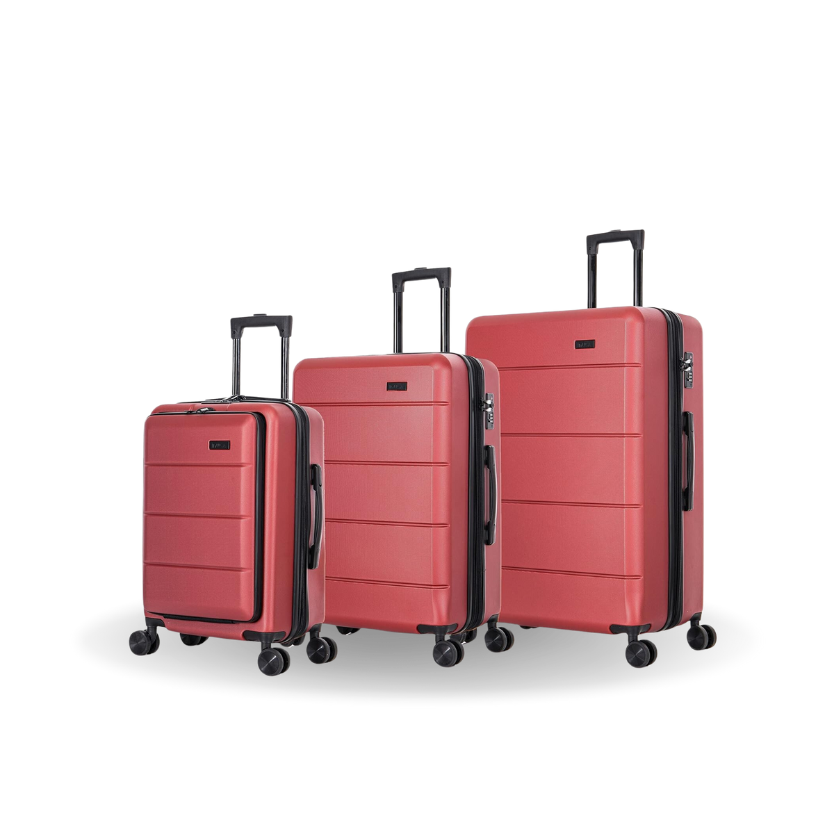 InUSA Elysian 3-Piece Hardside Spinner Luggage Set