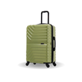 InUSA Aurum 24" Hardside Spinner Checked Suitcase