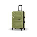 InUSA Aurum 24" Hardside Spinner Checked Suitcase