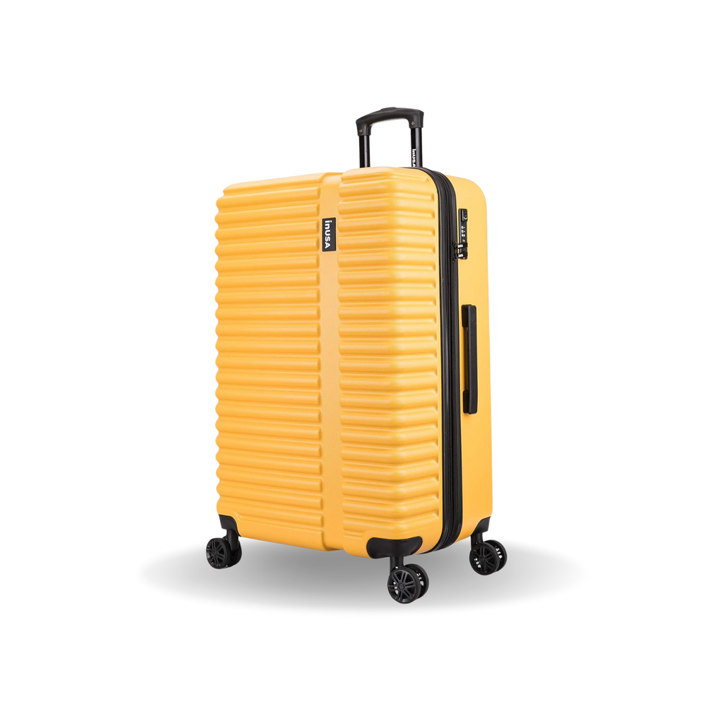 InUSA Ally 28" Hardside Spinner Checked Suitcase