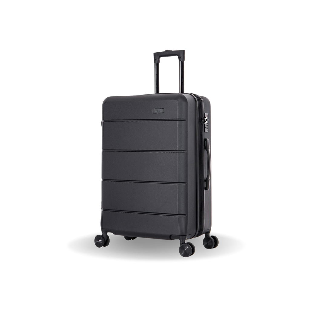 InUSA Elysian 24-Inch Hardside Spinner Checked Luggage