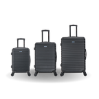 InUSA Deep 3-Piece Hardside Spinner Luggage Set