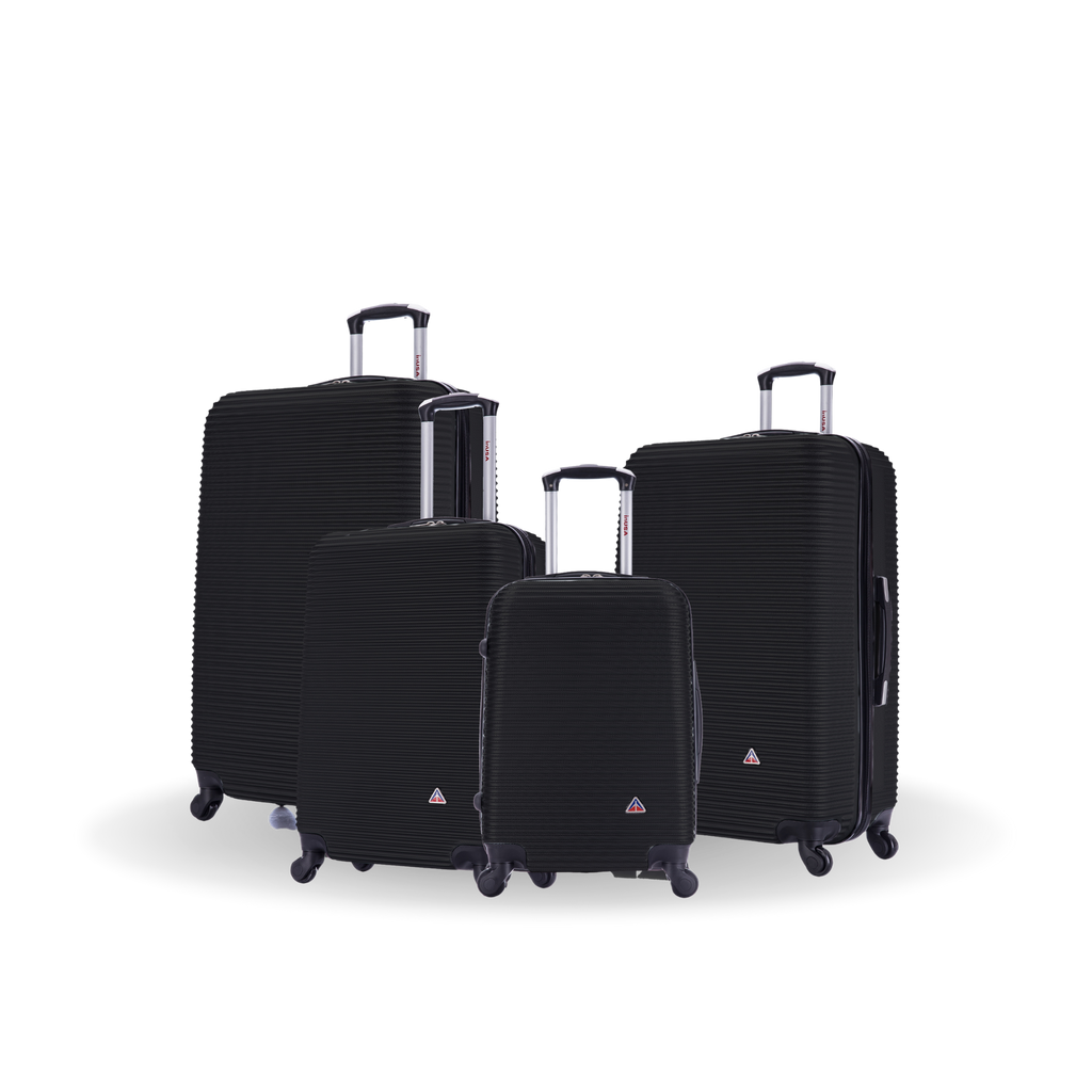 InUSA Royal 4-Piece Hardside Spinner Luggage Set