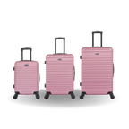 InUSA Deep 3-Piece Hardside Spinner Luggage Set
