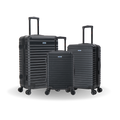 InUSA Deep 3-Piece Hardside Spinner Luggage Set