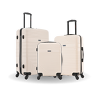 InUSA Resilience 3-Piece Hardside Spinner Luggage Set