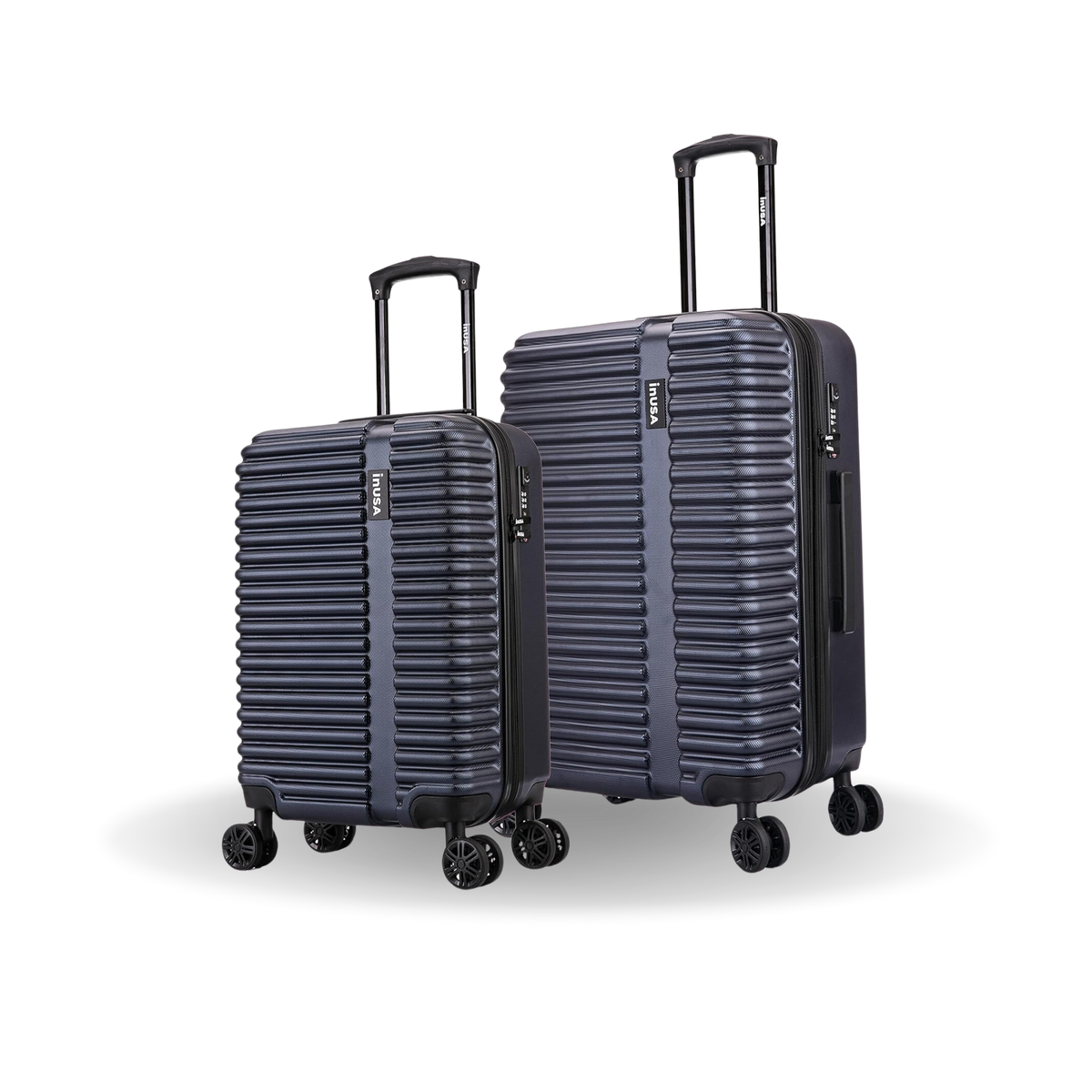InUSA Ally 2-Piece Hardside Spinner Luggage Set
