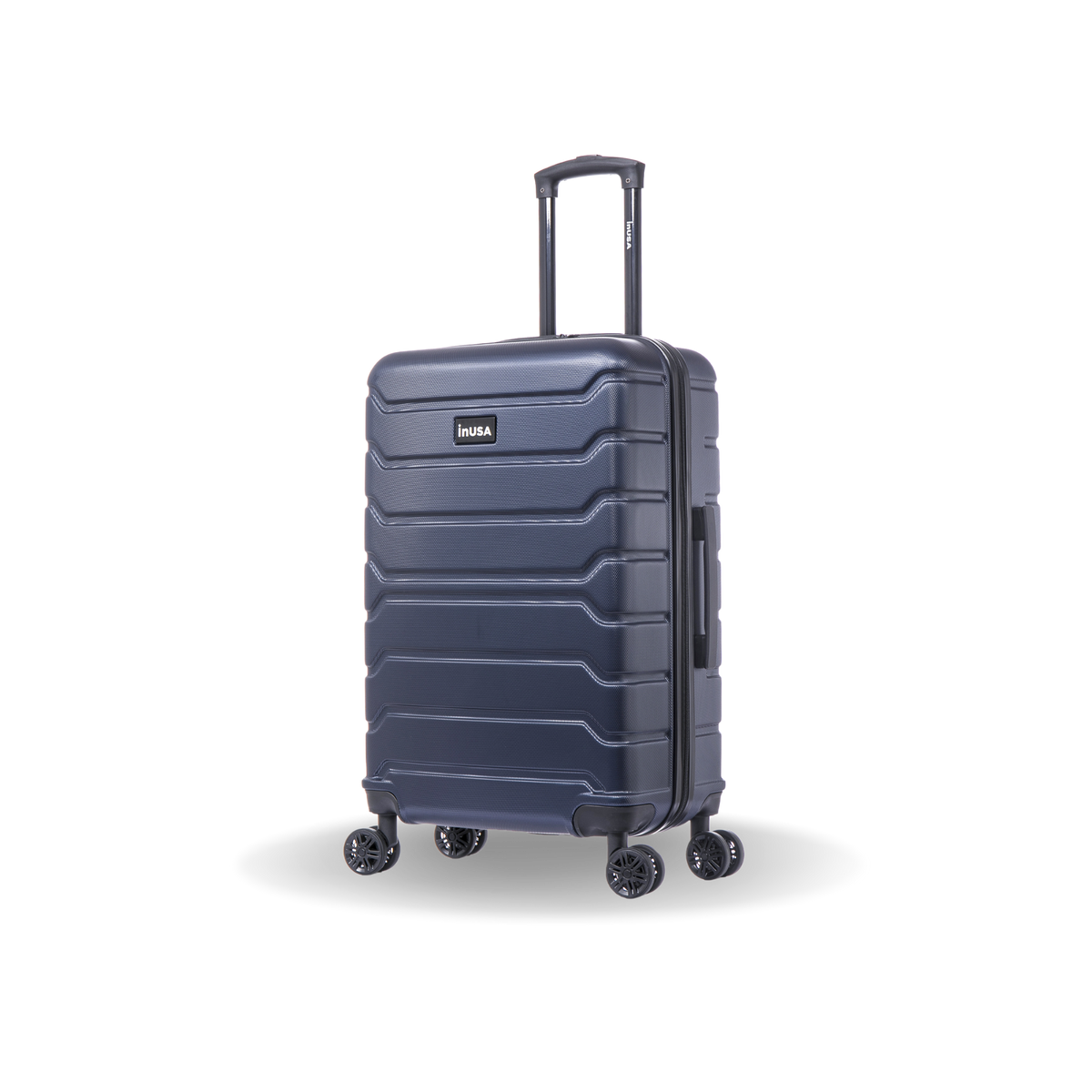 InUSA Trend 24" Hardside Spinner Checked Suitcase