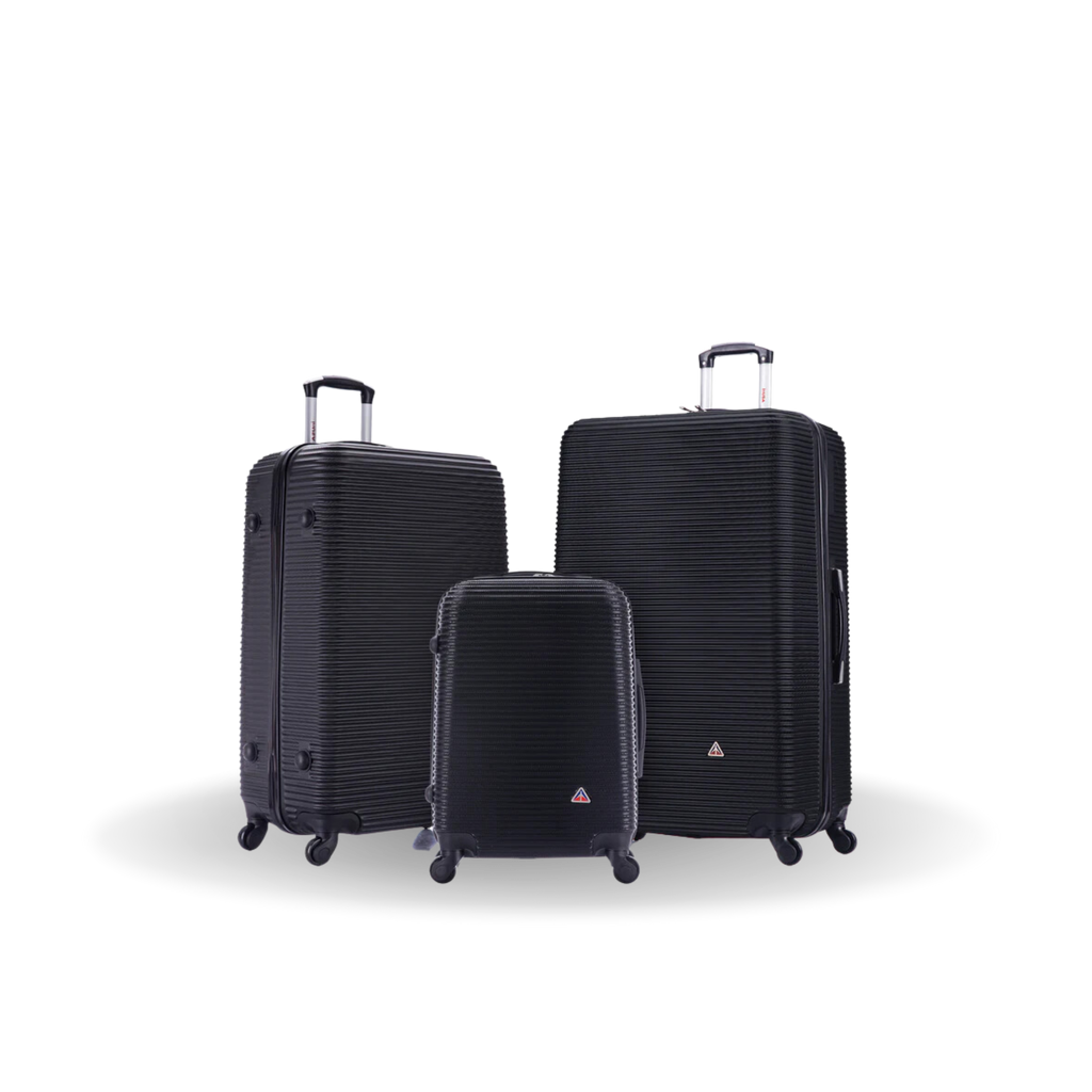 InUSA Royal 3-Piece Hardside Spinner Luggage Set