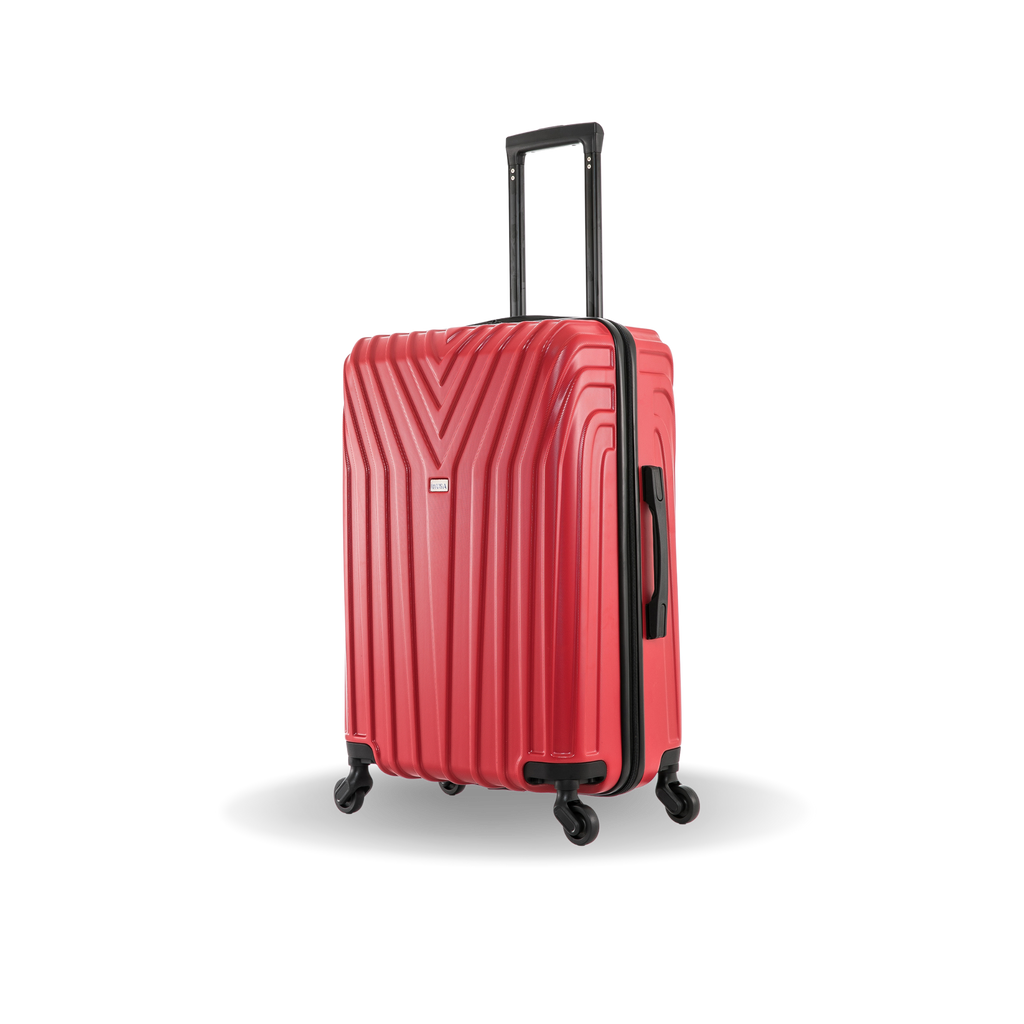 InUSA Vasty 24" Hardside Spinner Checked Luggage