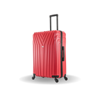 InUSA Vasty 28" Hardside Spinner Checked Suitcase