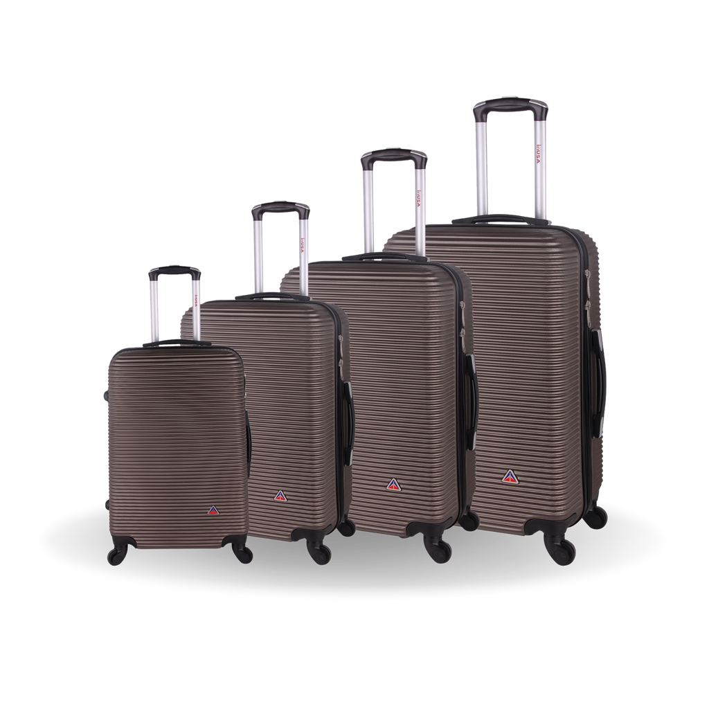 InUSA Royal 4-Piece Hardside Spinner Luggage Set