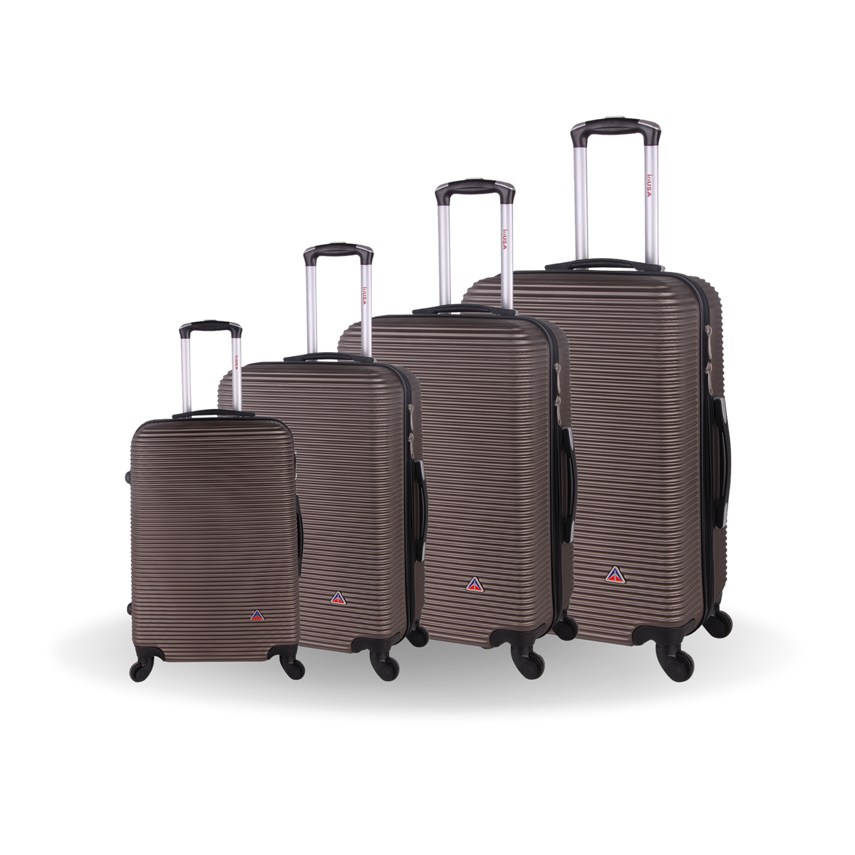 InUSA Royal 4-Piece Hardside Spinner Luggage Set