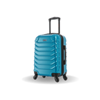 InUSA Endurance 24" Hardside Spinner Checked Suitcase