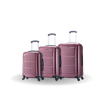 InUSA Pilot 3-Piece Hardside Spinner Luggage Set