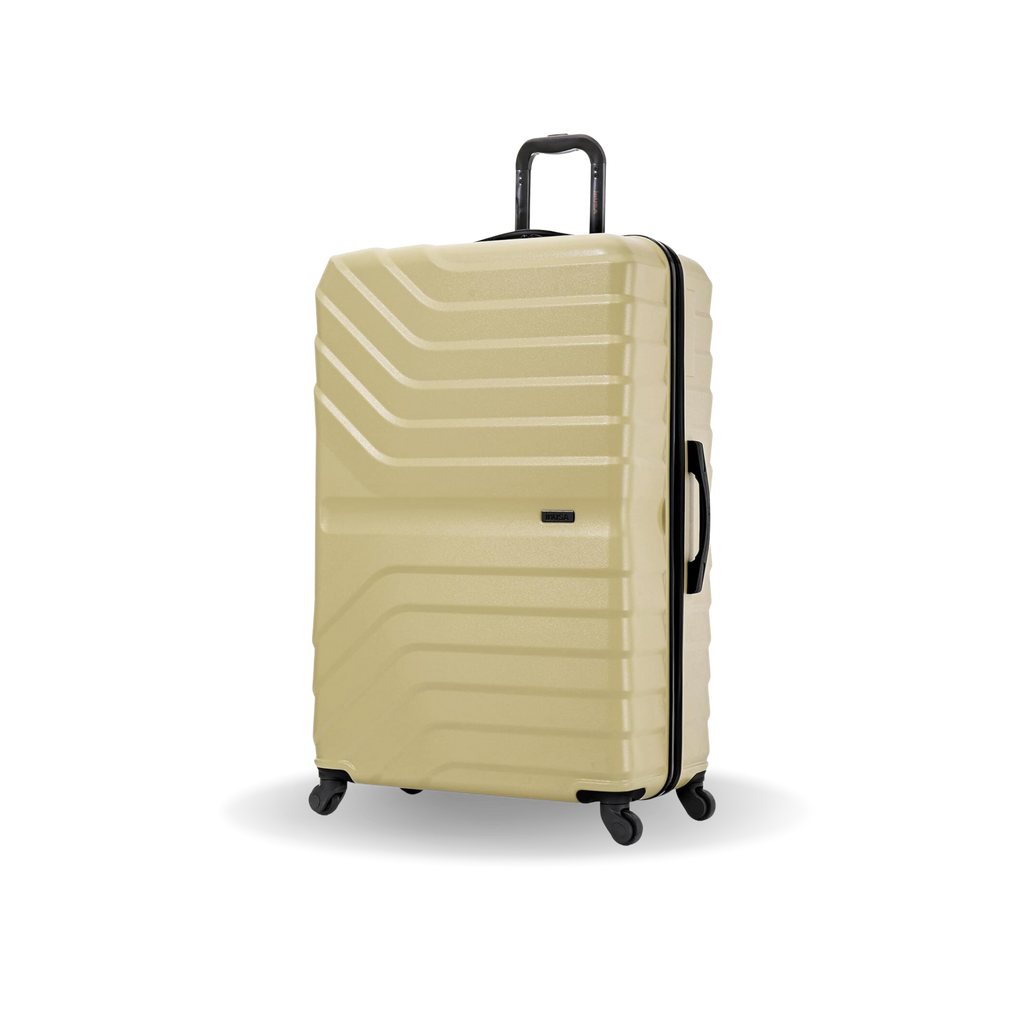 InUSA Aurum 32" Hardside Spinner Checked Suitcase