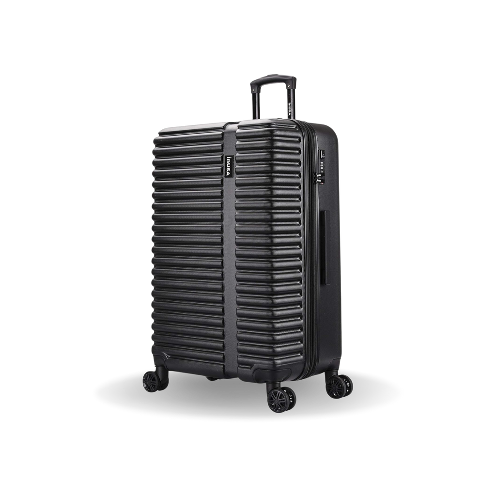 InUSA Ally 28" Hardside Spinner Checked Suitcase