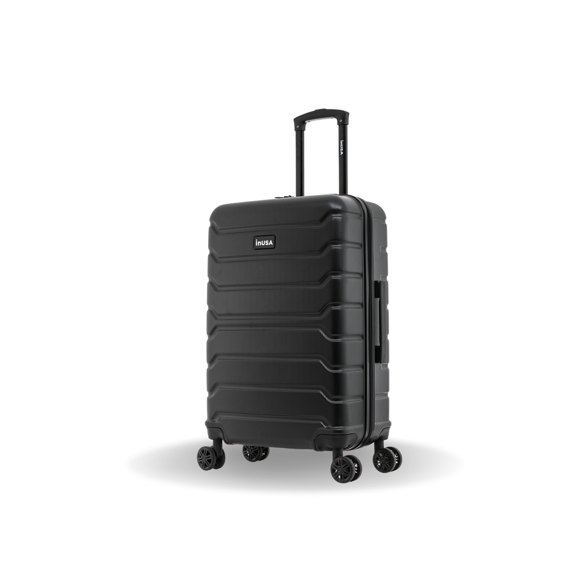 InUSA Trend 24" Hardside Spinner Checked Suitcase