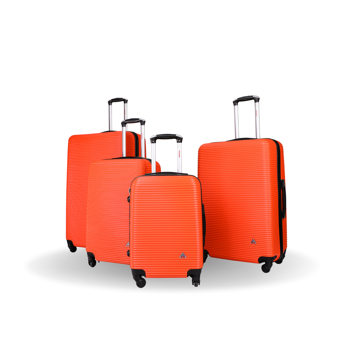 InUSA Royal 4-Piece Hardside Spinner Luggage Set