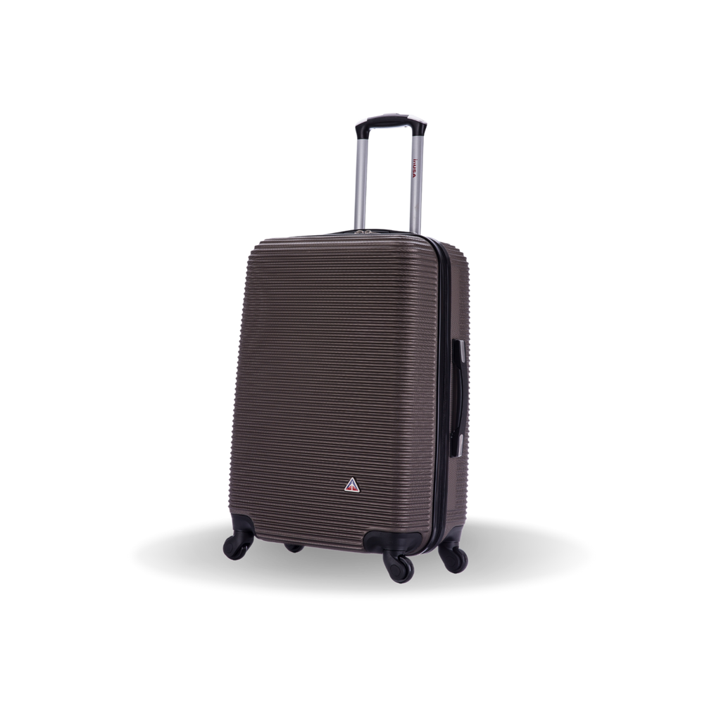 InUSA Royal 24" Hardside Spinner Checked Luggage