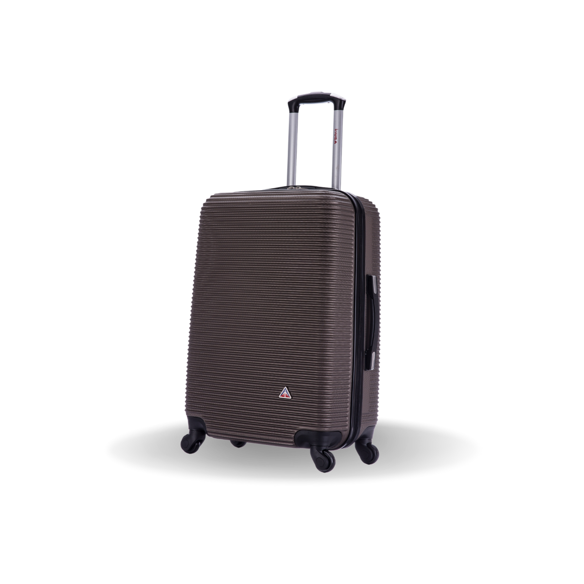 InUSA Royal 24" Hardside Spinner Checked Luggage