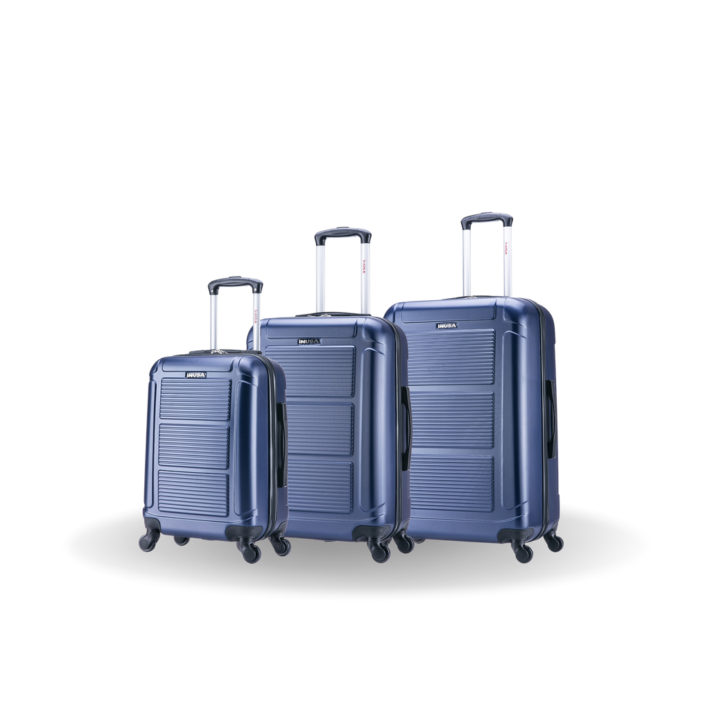 InUSA Pilot 3-Piece Hardside Spinner Luggage Set