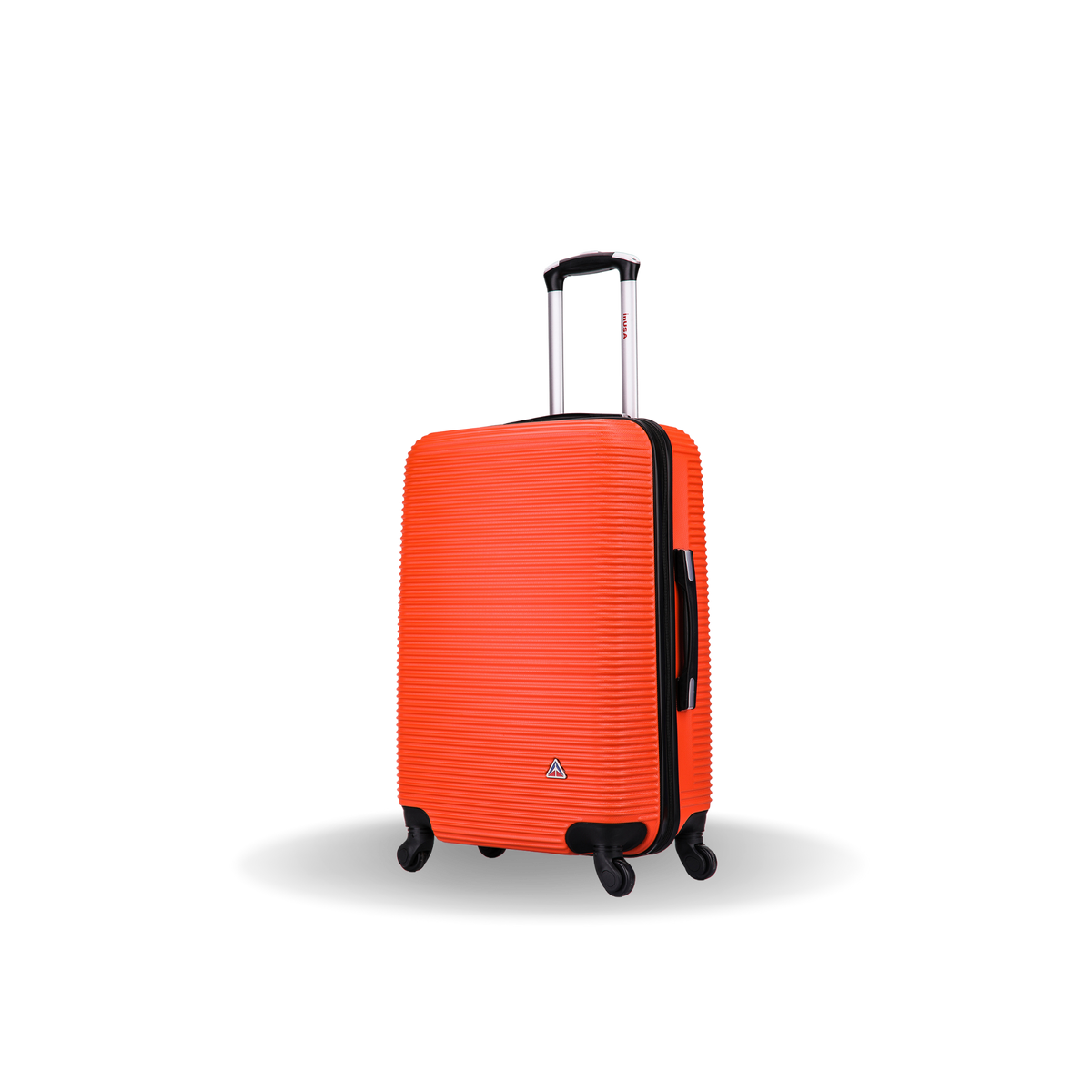 InUSA Royal 24" Hardside Spinner Checked Luggage