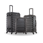 InUSA Endurance 3-Piece Hardside Spinner Luggage Set