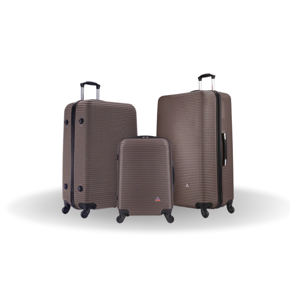 InUSA Royal 3-Piece Hardside Spinner Luggage Set