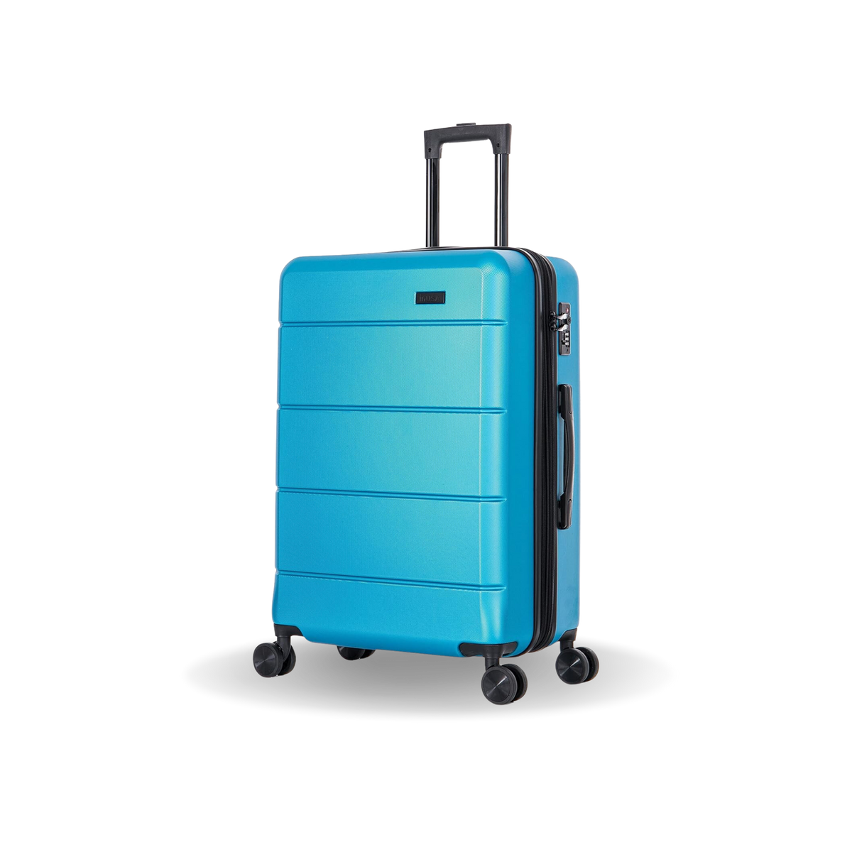 InUSA Elysian 24-Inch Hardside Spinner Checked Luggage