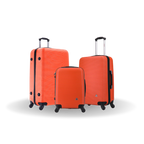 InUSA Royal 3-Piece Hardside Spinner Luggage Set