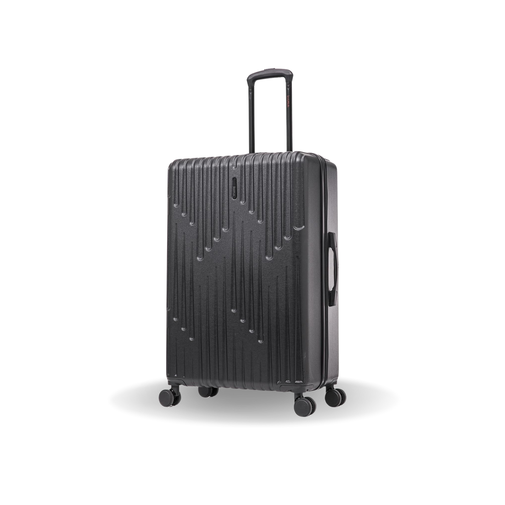 InUSA Drip 28-Inch Hardside Spinner Checked Suitcase