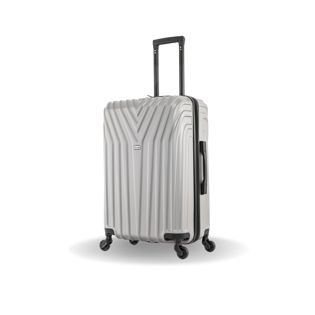 InUSA Vasty 24" Hardside Spinner Checked Luggage