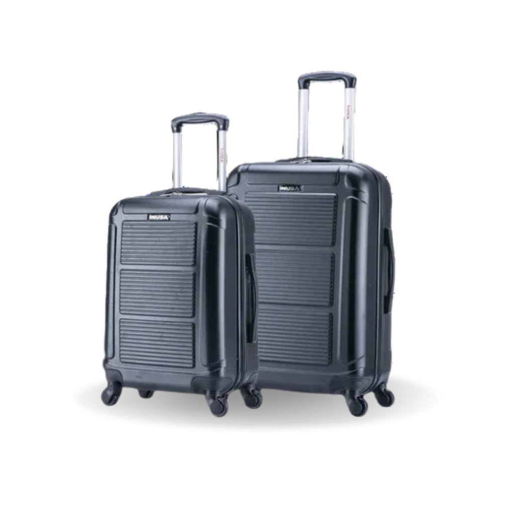 InUSA Pilot 2-Piece Hardside Spinner Luggage Set